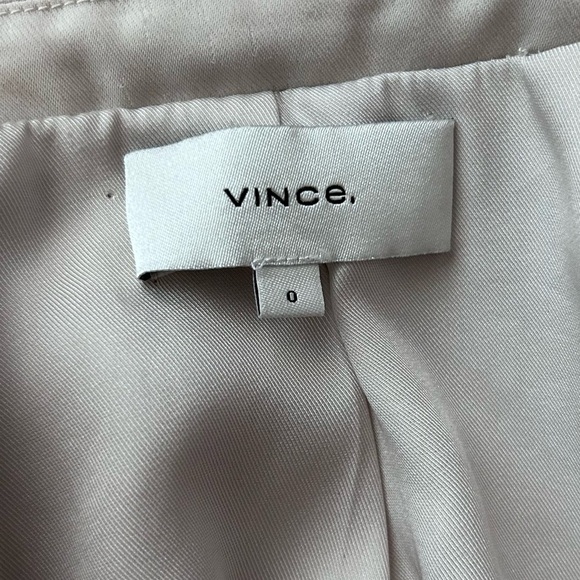VINCE Boyfriend Blazer in Magnolia Sz 0 - Picture 8 of 9